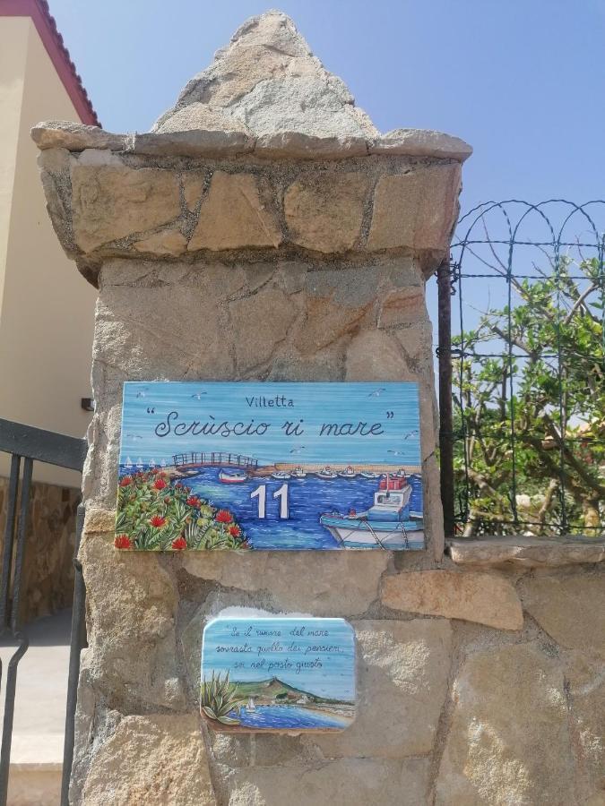 Villetta Scruscio Ri Mare Favignana Exterior foto